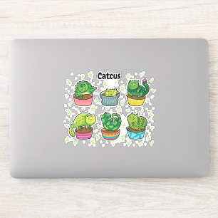 Sticker Cute Catcus