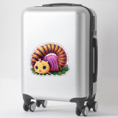 Sticker Cute Caterpillar (Sur valise)
