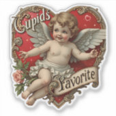 Sticker Cute cherub valentine  (Devant)