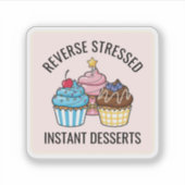 Sticker Cute Cupcake (Devant)