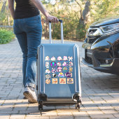 Sticker Cute Funny Crafting Axolotl, Kawaii (Valise Insitu)