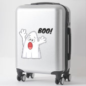 Sticker Cute Ghost et Boo (Sur valise)