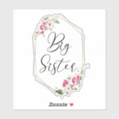 Sticker Cute Grande Soeur (Feuille)