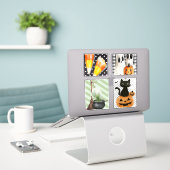Sticker Cute Halloween (Ordinateur portable sur le bureau)