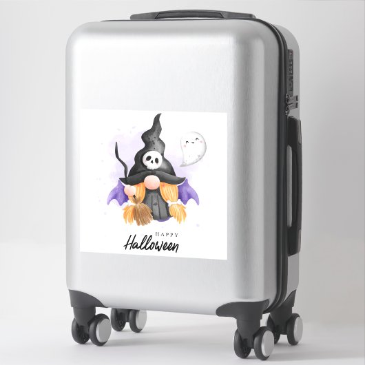 Sticker Cute Halloween Gnome (Sur valise)