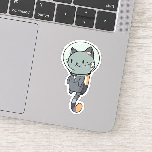 Sticker Cute Kawaii Astronaut