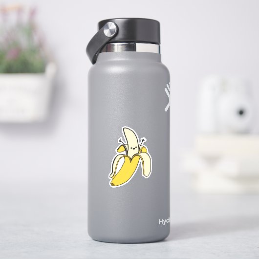 Sticker Cute Kawaii Banana (HydroFlask)