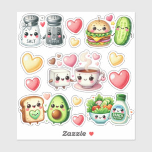 Sticker Cute Kawaii Foodie