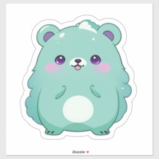 Sticker Cute Kawaii Teddy Bear