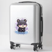 Sticker Cute Kawaii Teddy Bear (Sur valise)