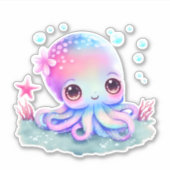 Sticker Cute Octopus Sea Creator (Devant)