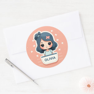 sticker Cute Olivia