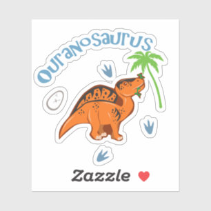 Sticker Cute Ouranosaurus