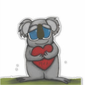 Sticker Cute Ours Koala (Devant)