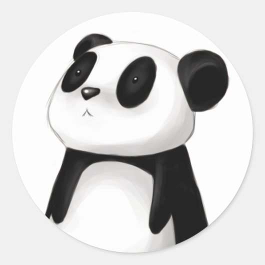 Sticker Cute Panda (Devant)