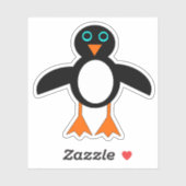 Sticker Cute Penguin (Feuille)