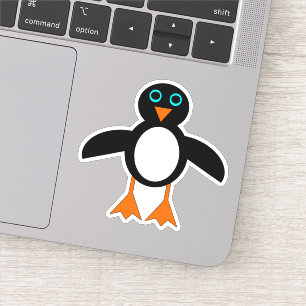 Sticker Cute Penguin