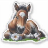 Sticker Cute Pony Fool (Devant)