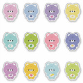 Sticker Cute Rainbow Bear (Devant)