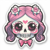 Sticker Cute Skull (Devant)