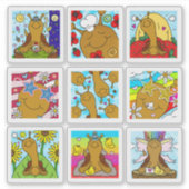 Sticker Cute Snail Été 2025 Minuscule Art Series (Devant)