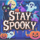 Sticker Cute stay spooky halloween (Devant)