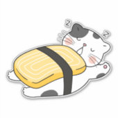 Sticker Cute sushi chats caractère (Devant)