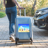 Sticker Cute Tiny Beach Shacks Thunder_Cove (Valise Insitu)