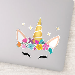 Sticker Cute Unicorn, Little Unicorn, Magic Unicorn