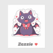 Sticker Cute vampire (Feuille)
