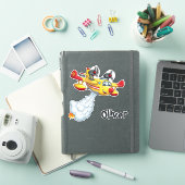 Sticker Cute Water Bomber Aircraft - Fireplane (Couverture iPad)