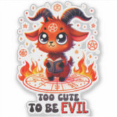 Sticker Cutesse infernale (Devant)