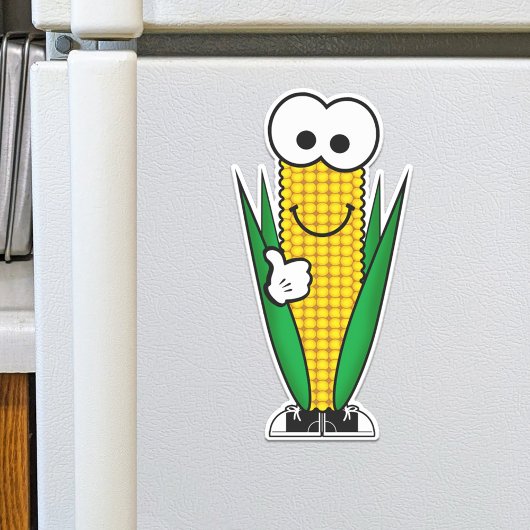 Sticker Cutie Cartoon Corn sur le Cob Vinyl