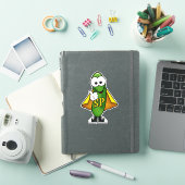 Sticker Cutie Cartoon Super Pickle Vinyl (Couverture iPad)