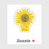 Sticker Cutie de tournesol (Feuille)
