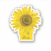 Sticker Cutie de tournesol (Devant)