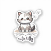 Sticker Cutie Kitty (Recto)
