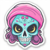 Sticker Cutie Skull (Devant)