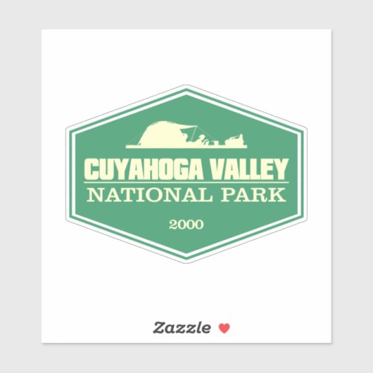 Sticker Cuyahoga Valley NP 3 (Feuille)