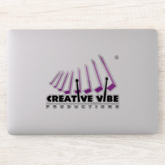 Sticker CVP transparent brillant