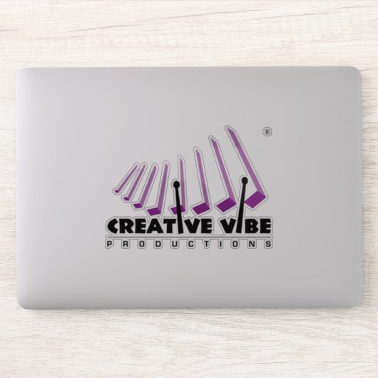 Sticker CVP transparent brillant (Ordinateur)