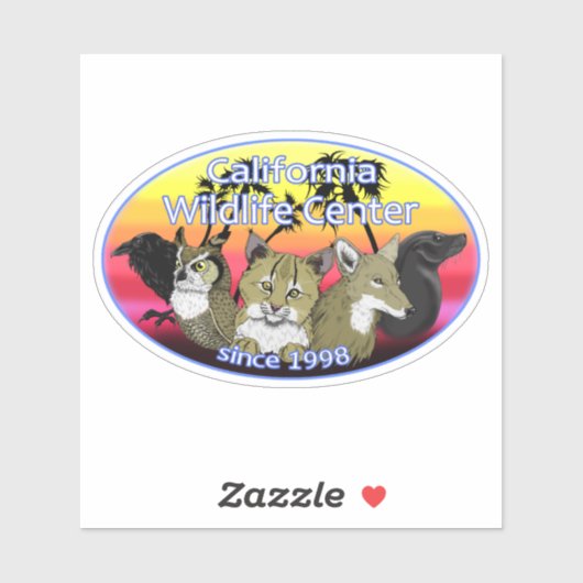 Sticker CWC 4" - Design par Iain Wade (Feuille)