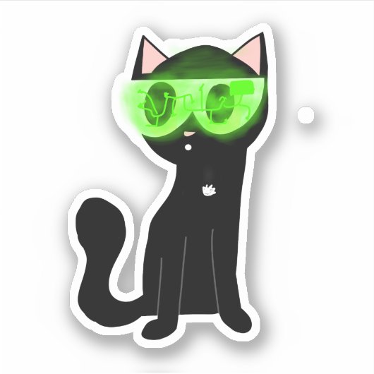 Sticker Cyber Troy (Devant)