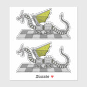 Sticker Cyberdragon (Feuille)