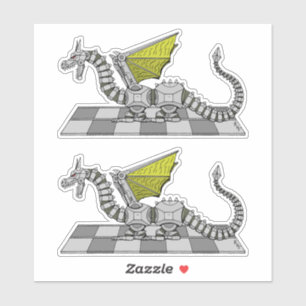 Sticker Cyberdragon