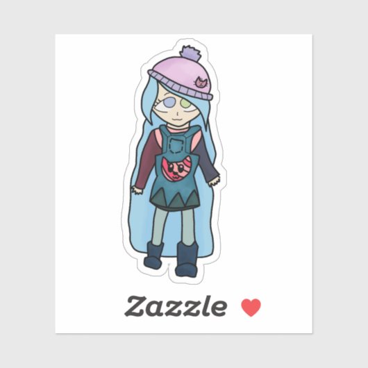 Sticker Cyberneige (Feuille)