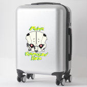 Sticker cyberpunk anime edgerunners adam smasher a brisé (Sur valise)