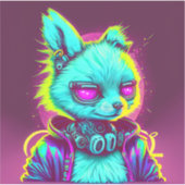 Sticker Cyberpunk Rabbit 1 (Devant)
