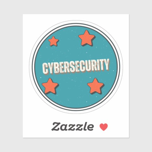 Sticker Cybersécurité (Feuille)