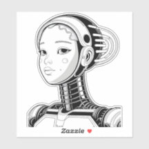 Cyborg féminin ou caractère Alien